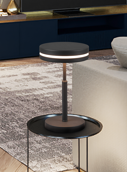 LED-Tischleuchte Franklin - Aluminium - 1-flammig