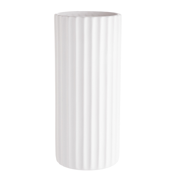 Vase LIV - Dolomit - Weiß