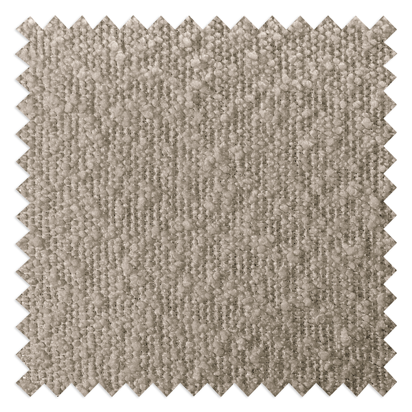 Armlehnenstuhl VALNES - Bouclé Stoff Panju: Taupe