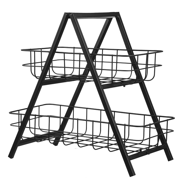Etagere GRID - Eisen - Schwarz