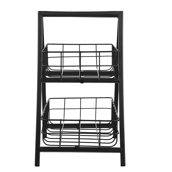 Etagere GRID - Eisen - Schwarz
