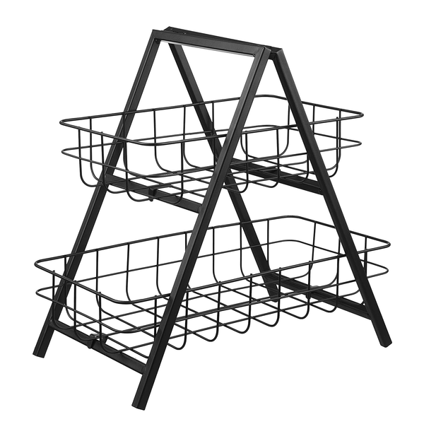 Etagere GRID - Eisen - Schwarz