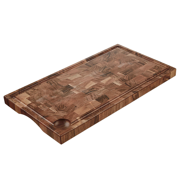 Schneidebrett ACACIA mit Saftrille - Akazie - Braun