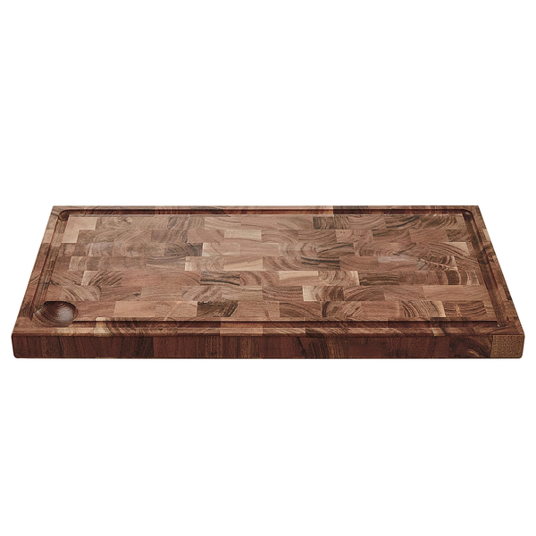 Schneidebrett ACACIA mit Saftrille - Akazie - Braun