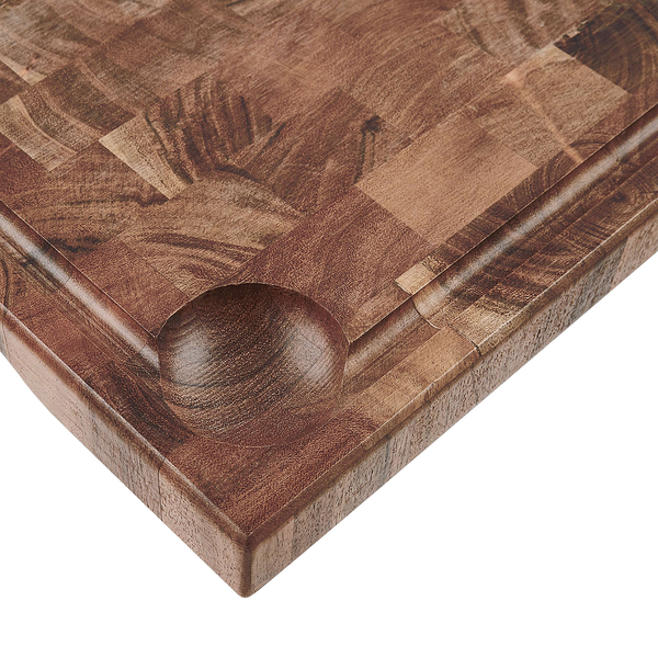Schneidebrett ACACIA mit Saftrille - Akazie - Braun