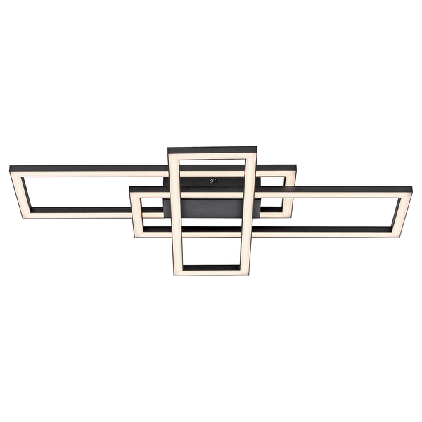 LED-Deckenleuchte Iven - Eisen / Aluminium - 1-flammig