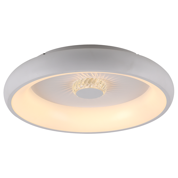 LED-Deckenleuchte Vertigo Typ B - Eisen - 1-flammig - Silber