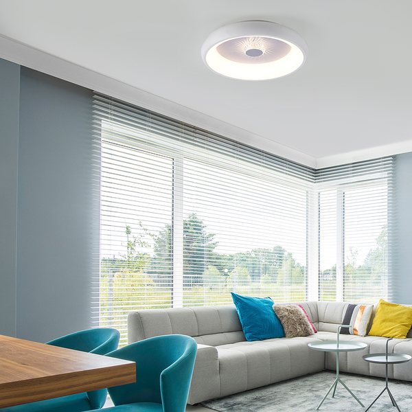 LED-Deckenleuchte Vertigo Typ B - Eisen - 1-flammig - Silber