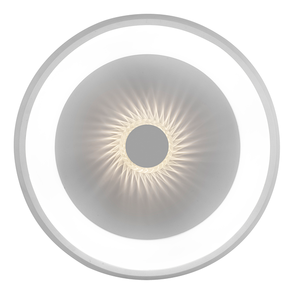 LED-Deckenleuchte Vertigo Typ B - Eisen - 1-flammig - Silber