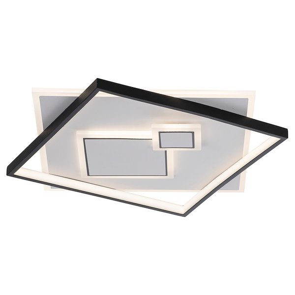 LED-Deckenleuchte Mailak Typ A - Aluminium / Eisen - 2-flammig