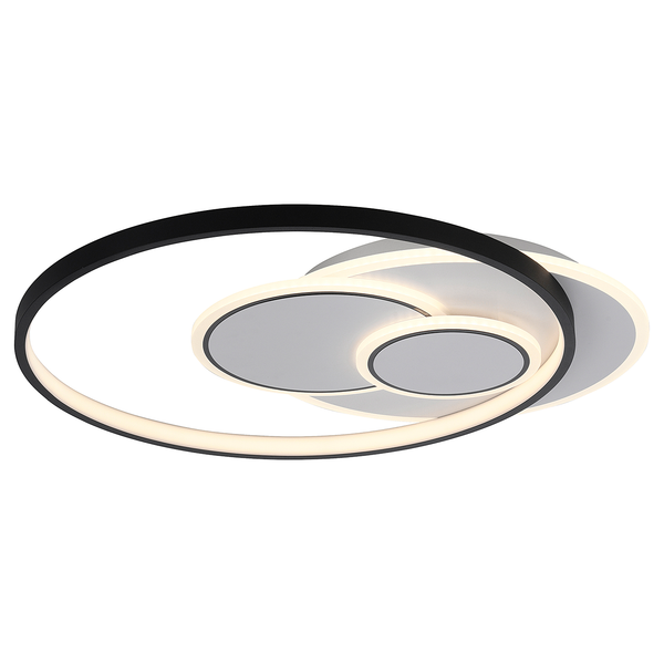 LED-Deckenleuchte Mailak Typ C - Aluminium / Eisen - 2-flammig