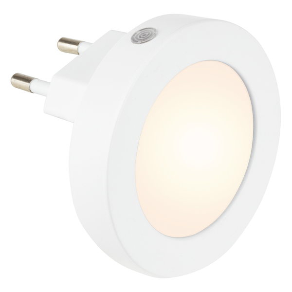 LED-Nachtlicht Lecori - Kunststoff - Weiß