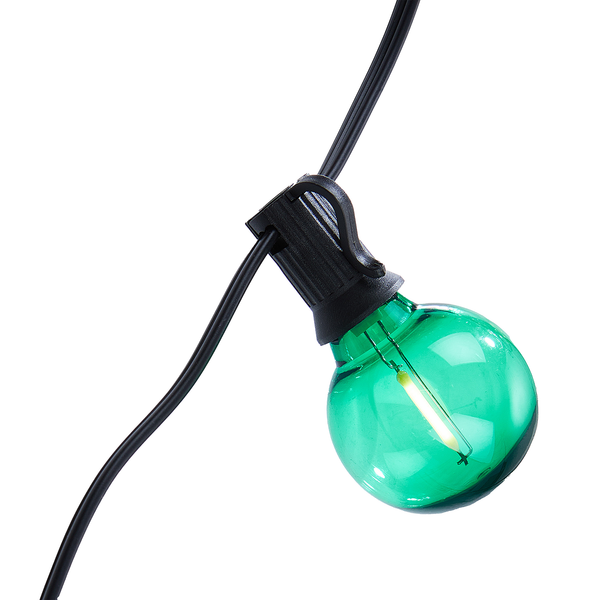 LED-Lichterkette RAINBOW BULBS - Polyester / Polystyren - Mehrfarbig