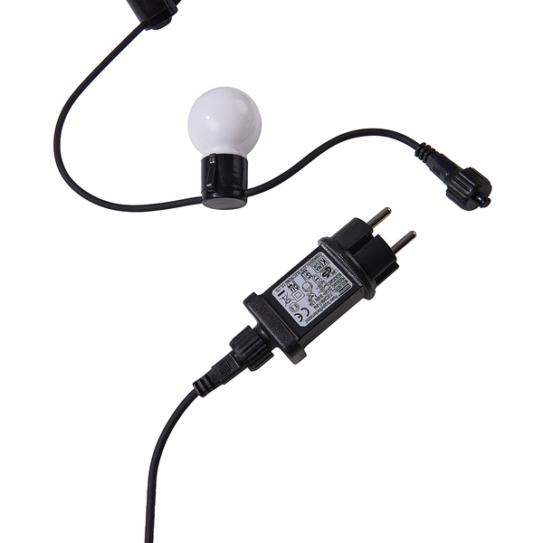 Lichterkette SUNSET - Kupfer / Polyester - Schwarz