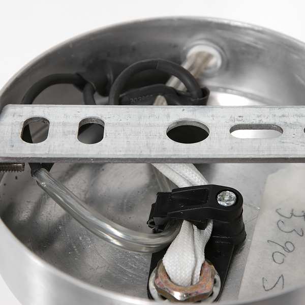 LED-Wandleuchte Upround - Aluminium - 1-flammig - Silber