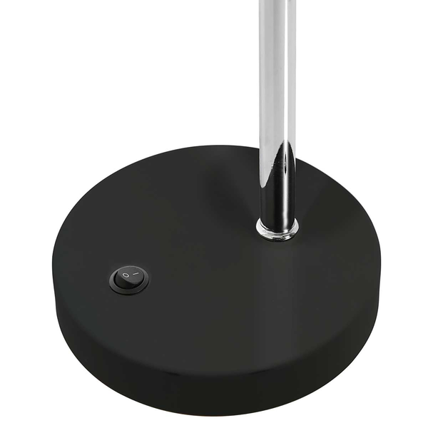 Tischleuchte Spring - Aluminium - 1-flammig - Schwarz