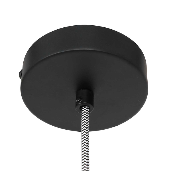 Pendelleuchte Maze Typ B - Bambus - 1-flammig - Braun