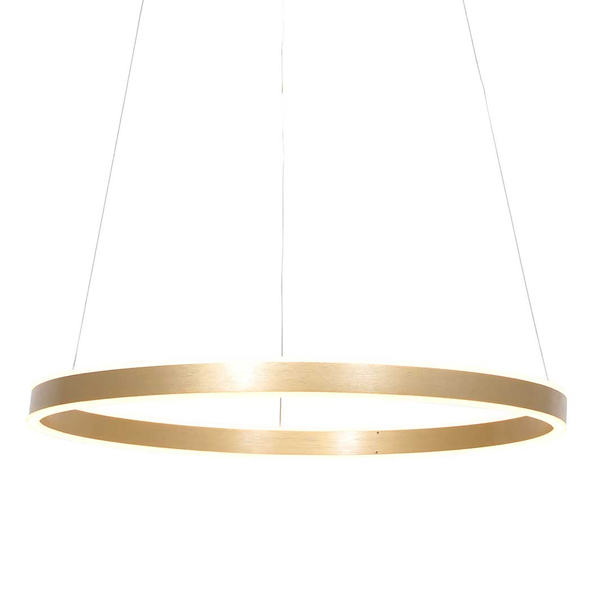 Pendelleuchte Ringlux - Aluminium - Gold - Durchmesser: 30 cm