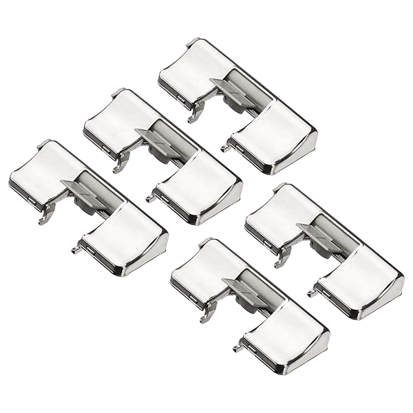 Soft-Close System Tunapai 5er Set - Metall / Silber