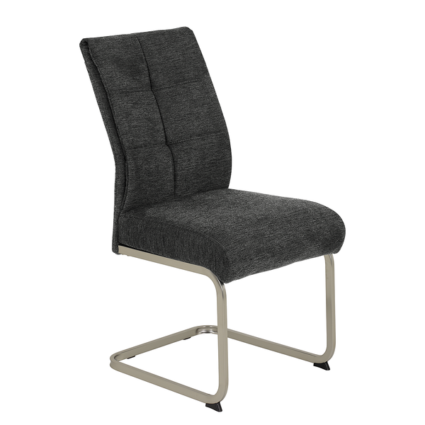 Freischwinger Melans 2er-Set - Anthrazit