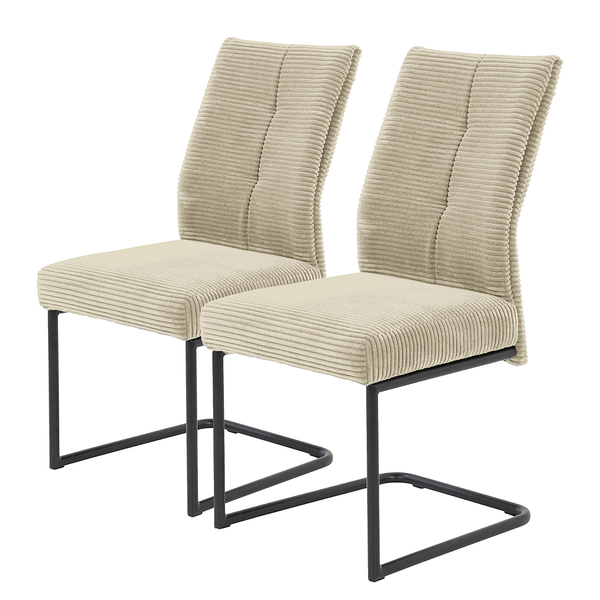 Freischwinger Catolla 2er-Set - Beige