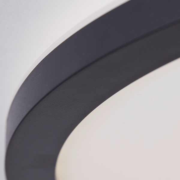 LED-Deckenleuchte Brennan Typ B - Polycarbonat - 1-flammig - Durchmesser: 42 cm