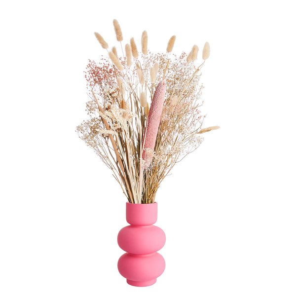 Vase PINK - Steinzeug - Pink