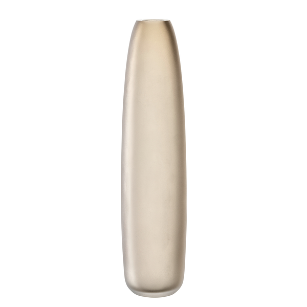Bodenvase Bellagio - Farbglas - Beige - Höhe: 35 cm