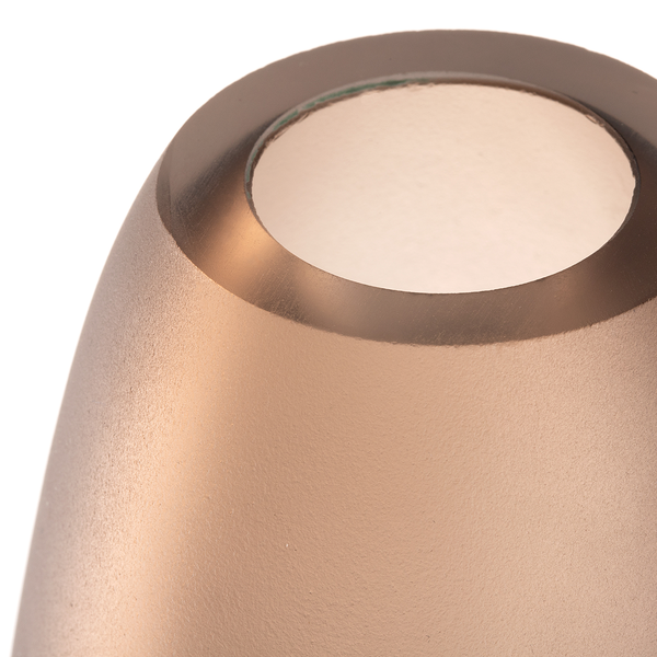 Bodenvase Bellagio - Farbglas - Beige - Höhe: 35 cm