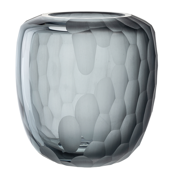 Vase Bellagio 17,5 cm - Farbglas - Anthrazit