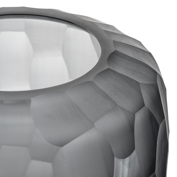 Vase Bellagio 17,5 cm - Farbglas - Anthrazit