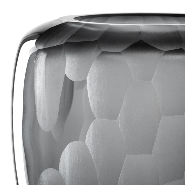 Vase Bellagio 17,5 cm - Farbglas - Anthrazit