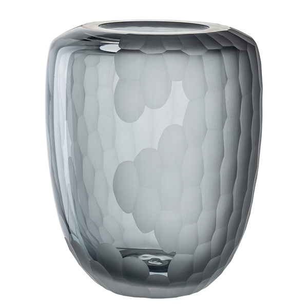 Vase Bellagio 22 cm - Farbglas - Anthrazit