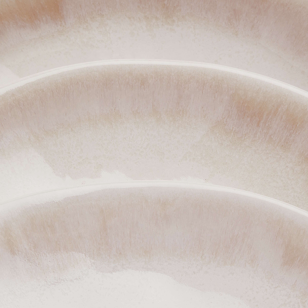 Geschirr-Set ATLANTIS 16-teilig - Beige - Steingut - Höhe: 3 cm