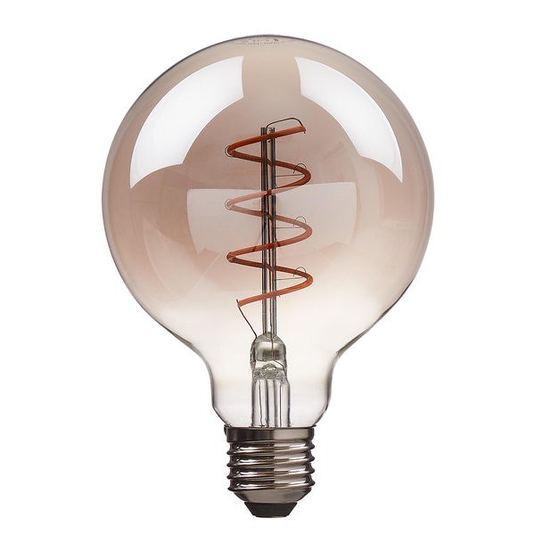 LED-Glühbirne BRIGHT LIGHT Smoky - Glas - Grau