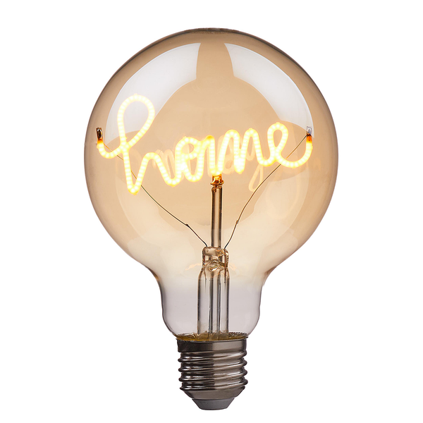 LED-Glühbirne BRIGHT LIGHT Home - Glas - Beige