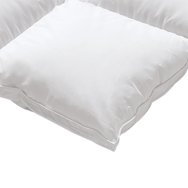 Daunenbettdecke Superior Warm - Baumwolle / Daunen - Weiß - 135 x 200 cm