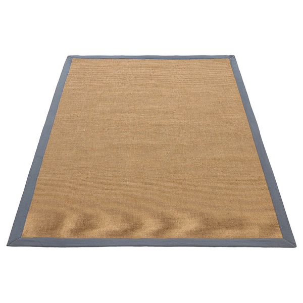 Juteteppich Bafor - Jute - Grau - 80 x 150 cm