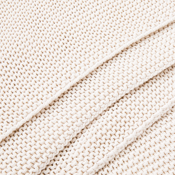 Decke AVA - Baumwollstoff - Beige