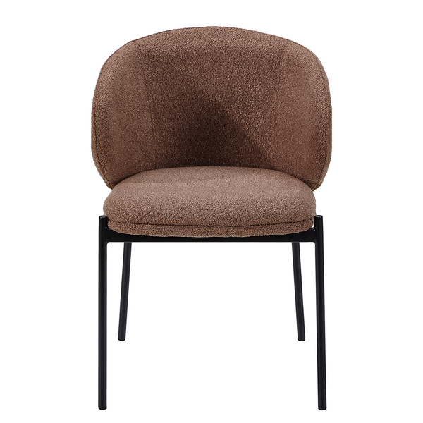 Polsterstuhl BANNEKER 2er-Set - Rostbraun