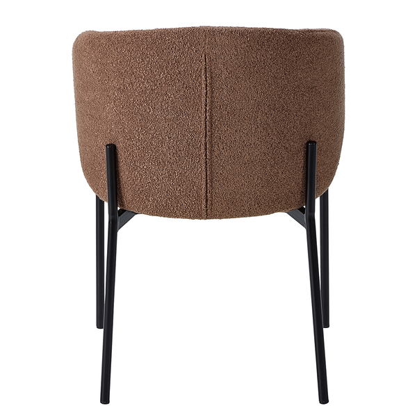 Polsterstuhl BANNEKER 2er-Set - Rostbraun