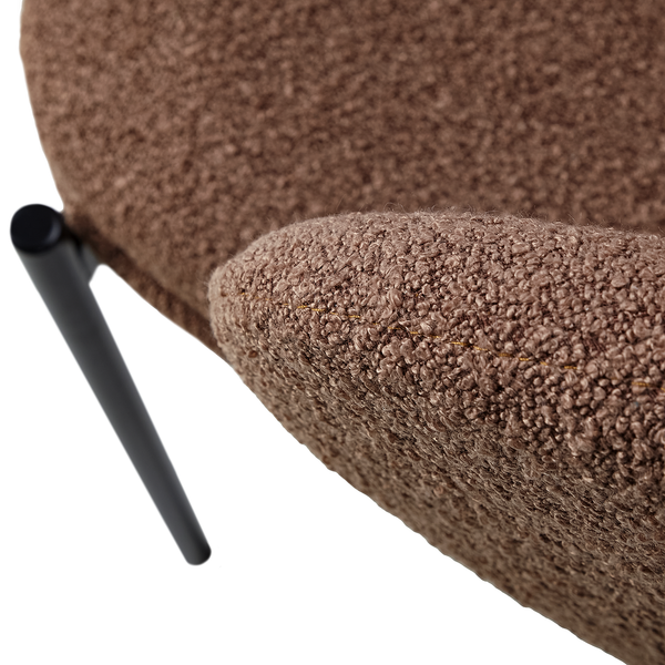 Polsterstuhl BANNEKER 2er-Set - Rostbraun