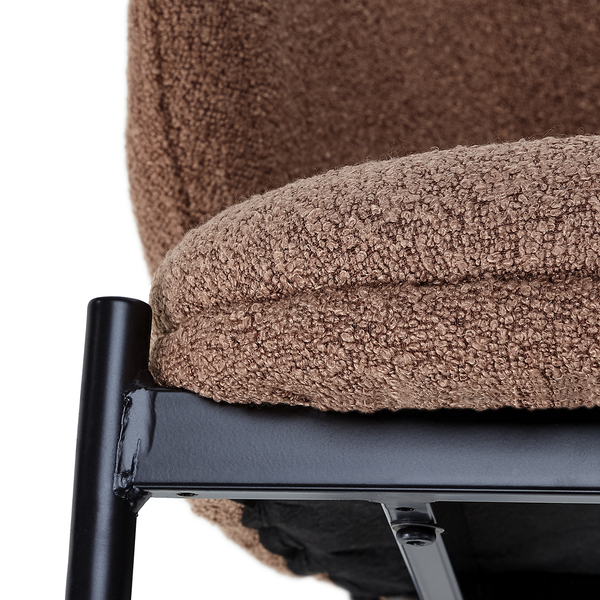 Polsterstuhl BANNEKER 2er-Set - Rostbraun