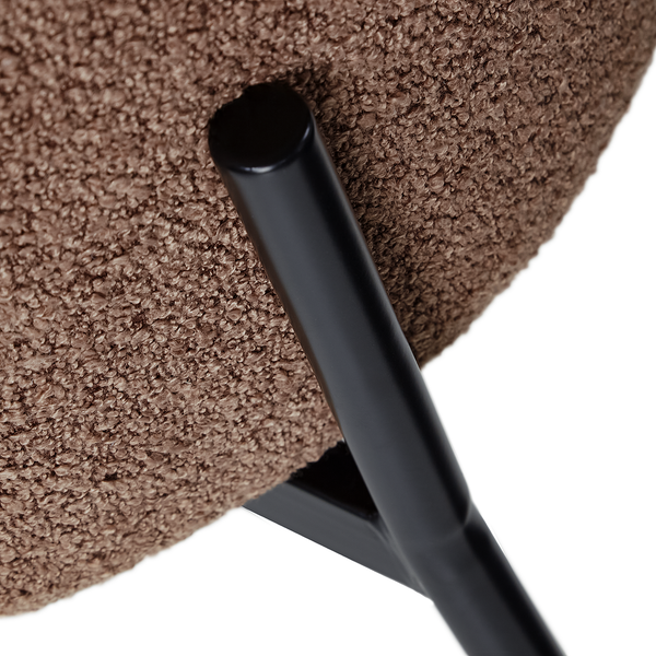 Polsterstuhl BANNEKER 2er-Set - Rostbraun