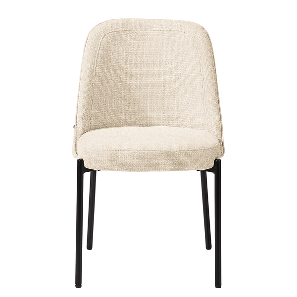 Polsterstuhl Littlecott 2er-Set - Creme