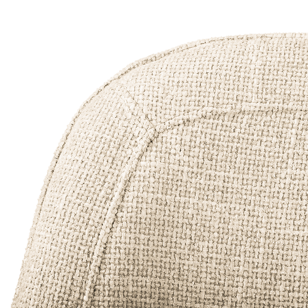 Polsterstuhl Littlecott 2er-Set - Creme