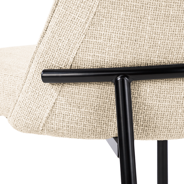 Polsterstuhl Littlecott 2er-Set - Creme