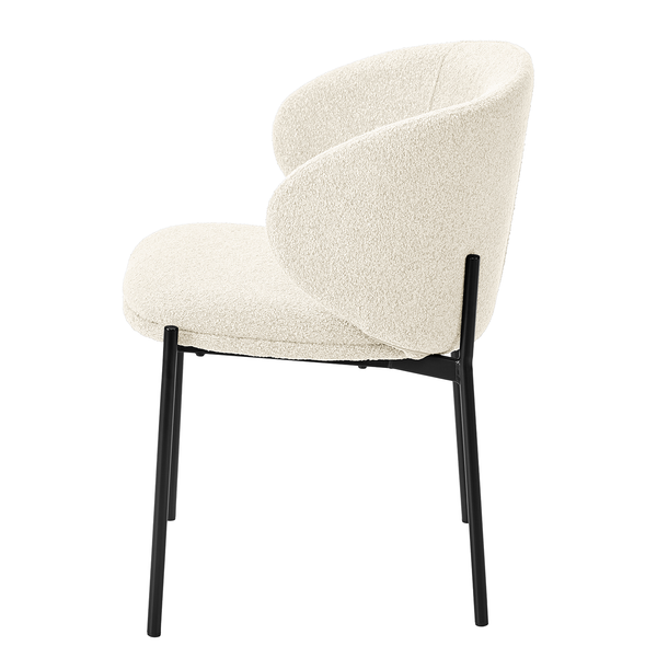 Polsterstuhl BANNEKER 2er-Set - Creme
