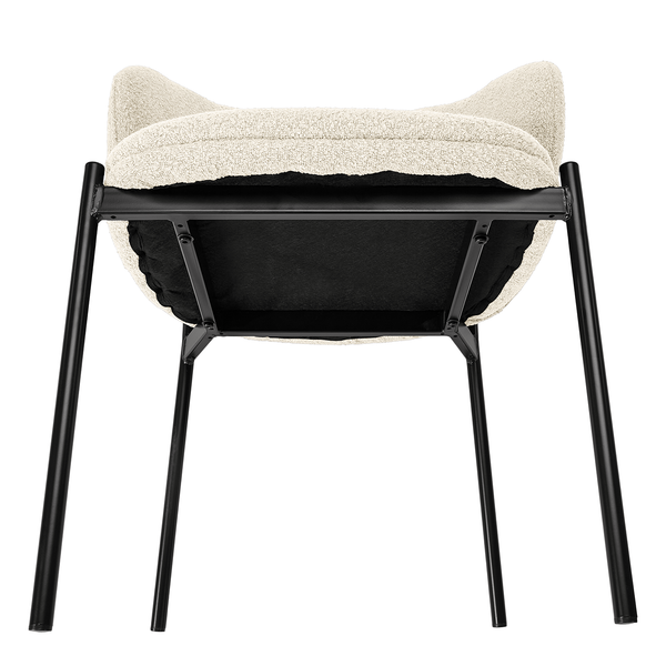 Polsterstuhl BANNEKER 2er-Set - Creme