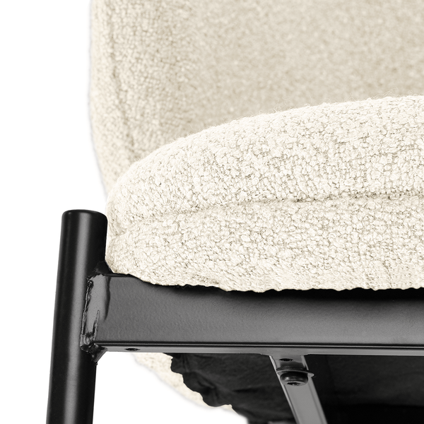 Polsterstuhl BANNEKER 2er-Set - Creme